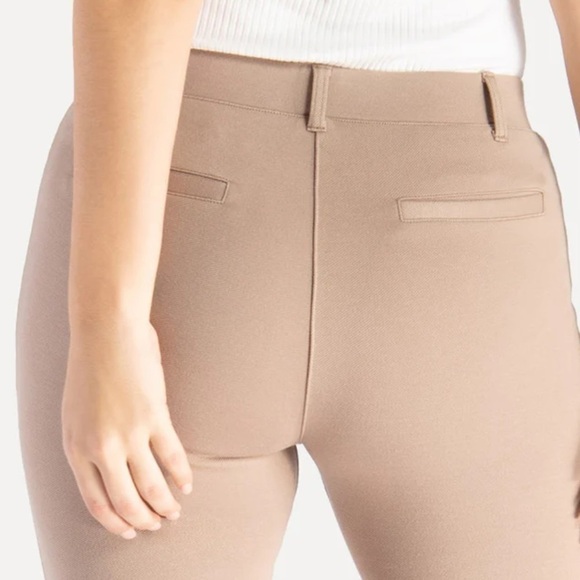 Betabrand Straight-Leg Classic Dress Pant Yoga Pants - Picture 3 of 13